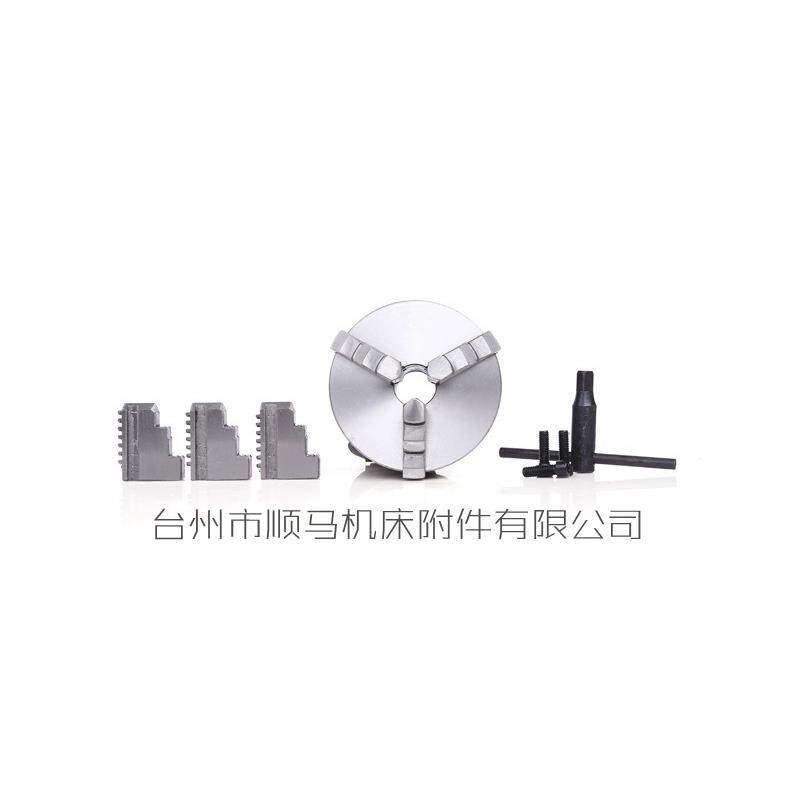 铣床万能分度头F11100配125三爪卡盘快速手摇高精度