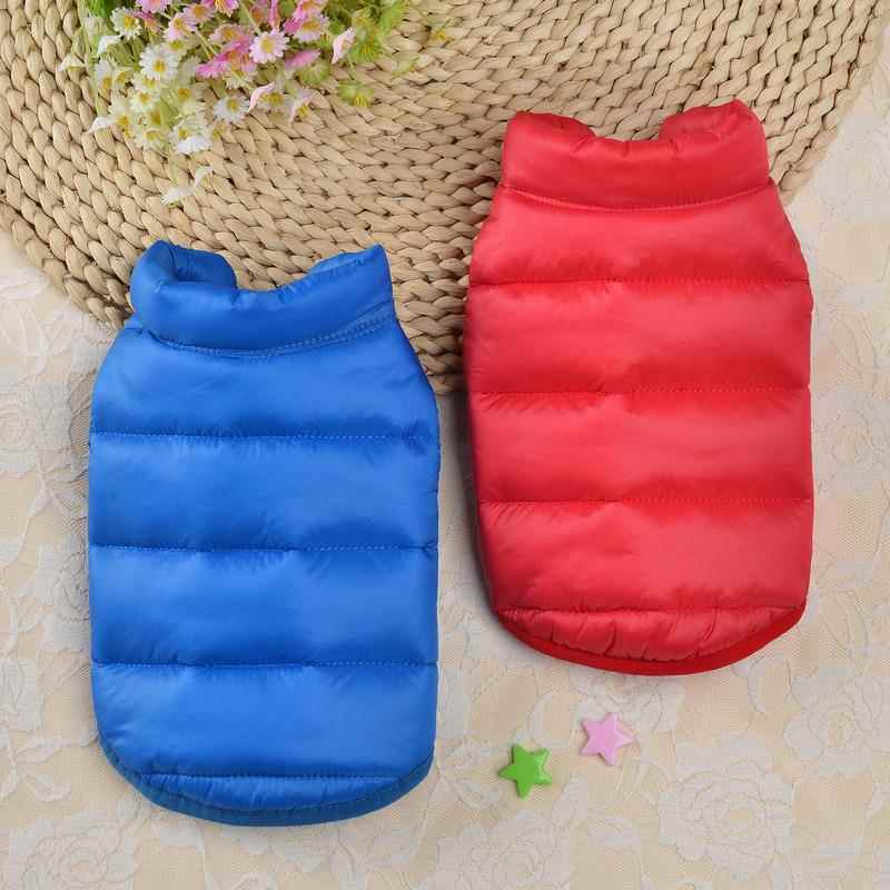 新品羽绒棉服宠物服装狗狗衣服小型犬泰迪秋季秋冬装猫咪保暖棉衣