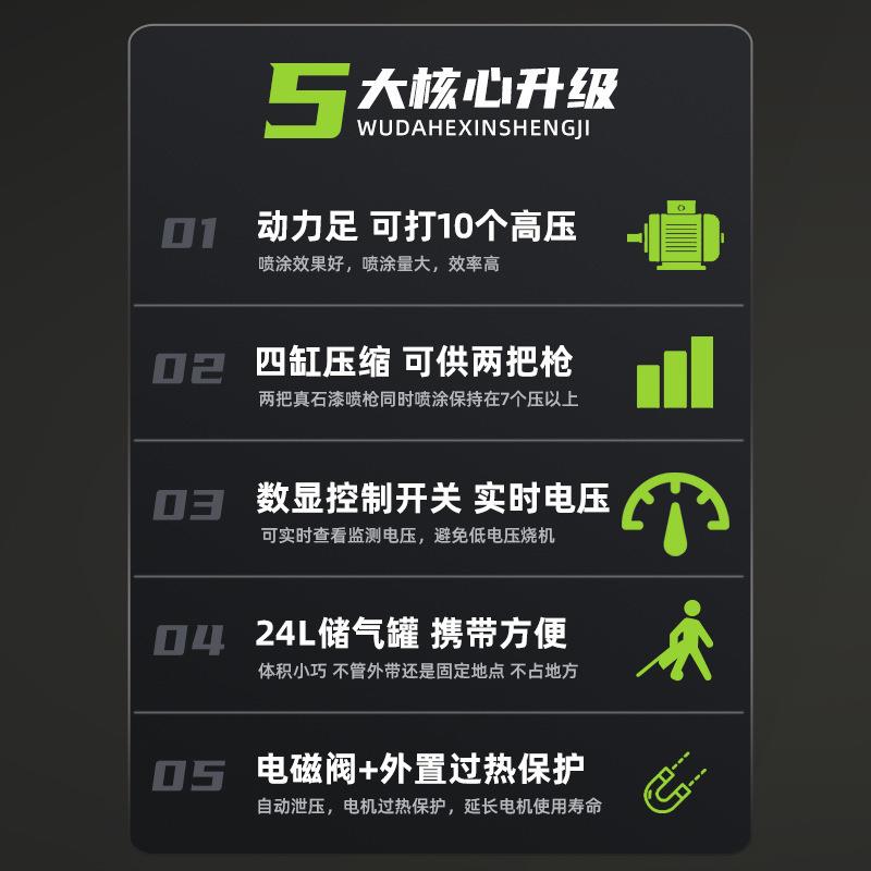 喷真石漆空机压水包砂硅藻泥外V油墙喷涂高压无静77280841音打气