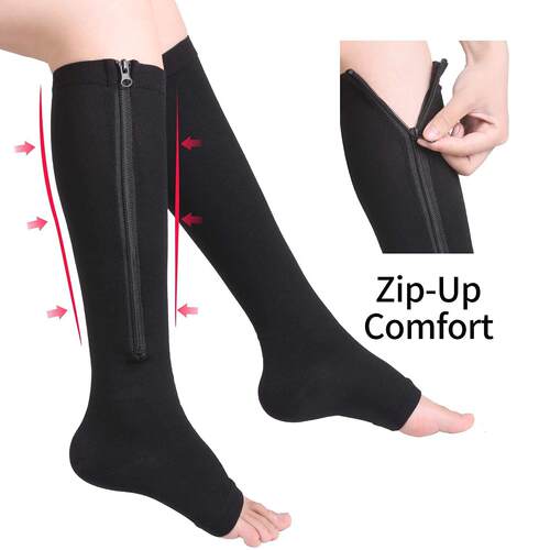Brothock medical compression stockings sports pressure long