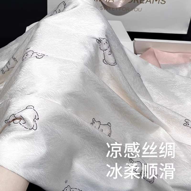 母亲节礼物送妈妈婆婆长辈中年丝绸睡衣生日实用礼品高级感礼盒装
