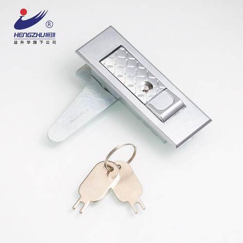 恒珠柜锁MS602-3-1机械门锁配电柜锁平面锁配电柜门锁厂家直销