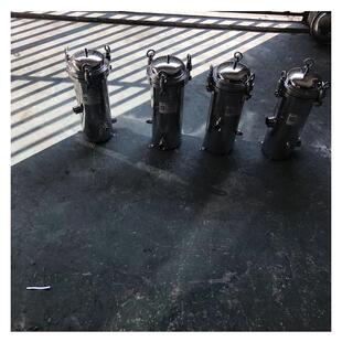 水处理前置过滤器不锈钢保安过滤器20寸3芯不锈钢304保安过滤