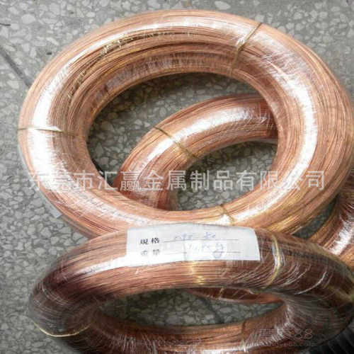黄1mm铜线 铜线 铜丝 高  厂家直销h65 2mm导电裸铜线黄