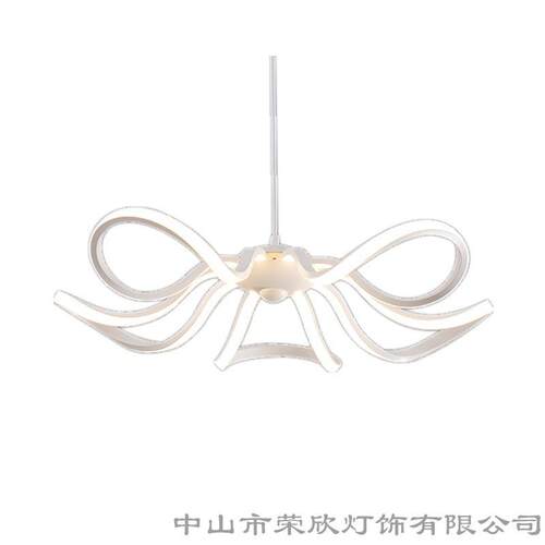 餐厅吊灯铝材客厅灯简约后现代led灯北欧花瓣创意灯具卧室灯家用