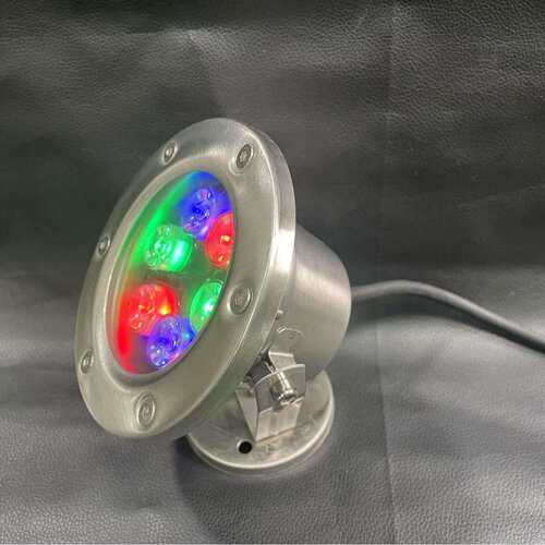 LED水底灯水池灯水下灯12V24V防水射灯泳池灯水景灯喷泉灯鱼池灯