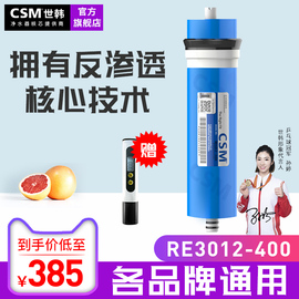 CSM世韩400G家用净水器RO反渗透膜纯水机除垢3012-400g无桶饮水机