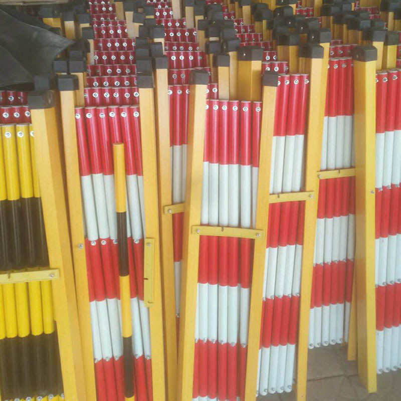 厂家供应伸缩便携式围栏电力警示防护栏商场活动移动临时隔离护栏