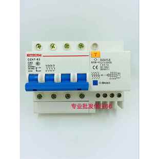 小型漏电保护器 漏电断路器DZ47LE 63A 漏电保护器
