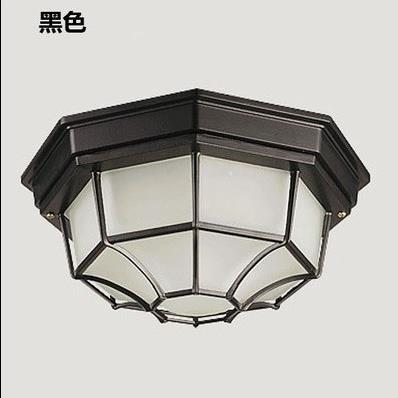 户外灯防水美式复古吸顶灯阳台欧式室外庭院走廊过道玄关浴室灯具
