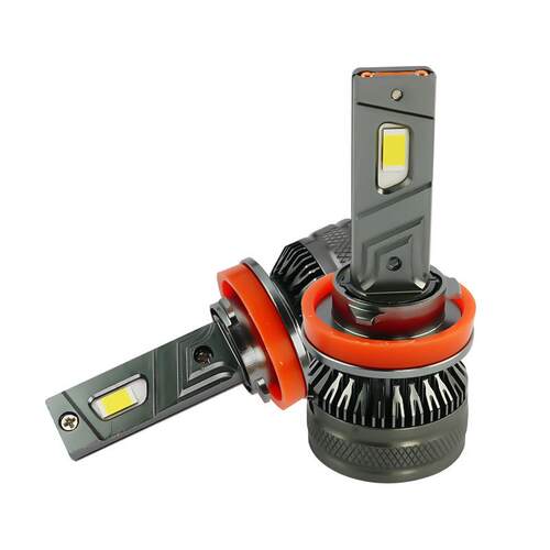 客货小体积双铜管H1H7H1190059006 led汽车大灯H412V24VLED大灯泡