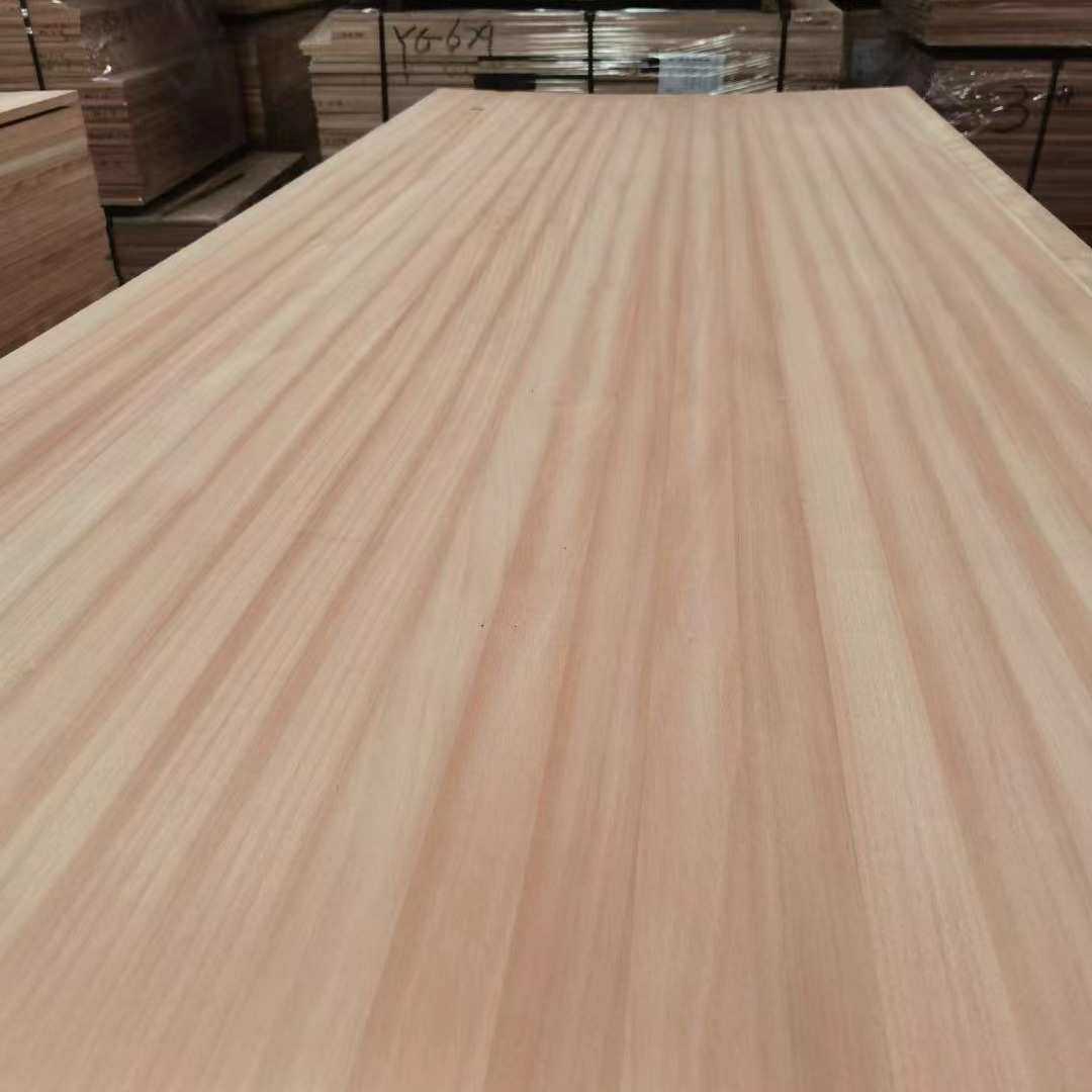 奥古曼直拼板家装实木材料AA级实木拼板原木大板非洲红胡桃拼板