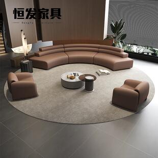 需定制酒店大堂大厅贵宾会所休息区接待会客售楼部沙发售楼处洽谈