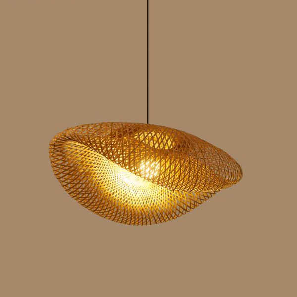 竹编吊灯新中式灯饰藤编禅意茶室餐饮灯日式竹艺灯笼茶楼仿古灯罩,家装灯饰光源,客厅吊灯,淘宝优惠券,粉丝福利购,淘宝优惠卷