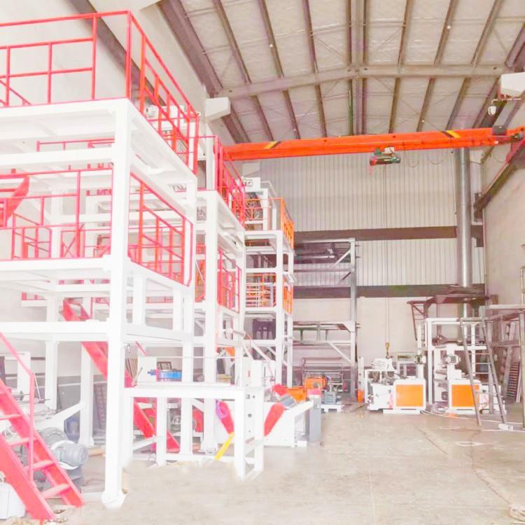 全自动高速吹膜机，ABA高速全自动双收卷吹膜机，自动高速吹膜机