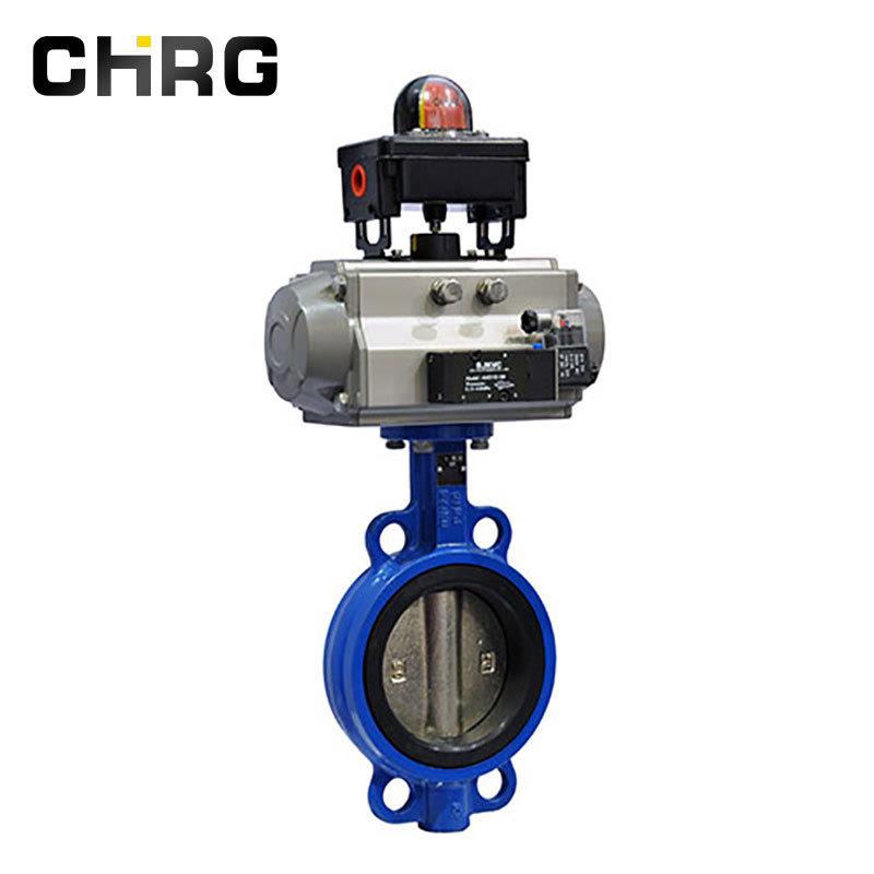 厂家直供气动对夹软密封蝶阀D671X-10对夹式蝶阀型号规格齐全现货