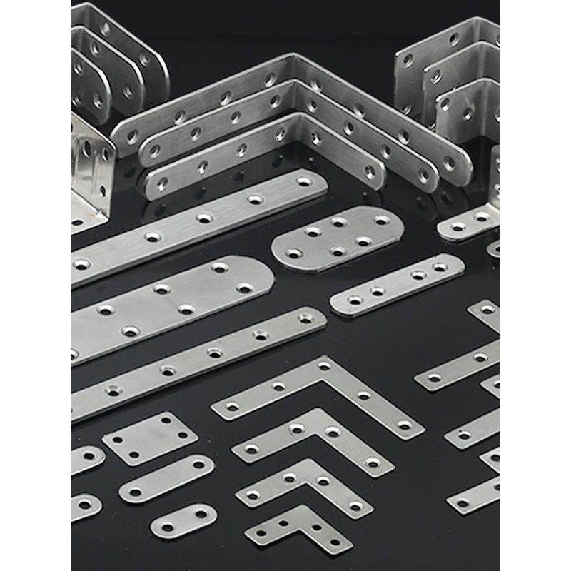 不锈钢板带孔铁条直条扁条加厚神器强力带孔扁条铁片改装角片