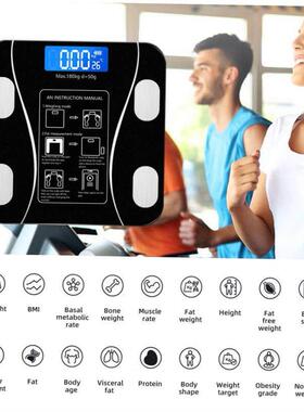 Bluetooth Scales Floor Body Weight Bathroom Scale Smart Back