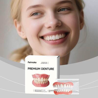 Feimuko Denture Set - Natural Tooth Beauty, Comfortable Wear