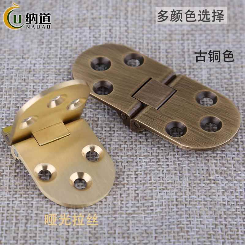 黄配件台铜佐致(收铜面铰链餐桌翻板合加厚厂家供应页新中式金属