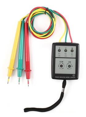 厂家相位检测仪6流电流表相位仪显三相交流电相序仪6SP80300-00V