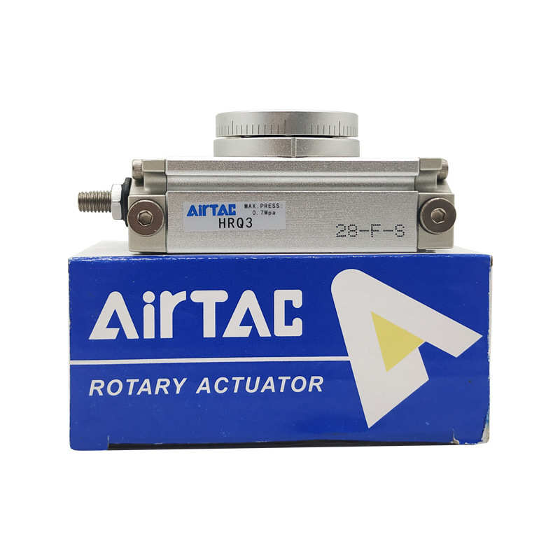 亚德客附缓冲HRQ回转气缸HRQ2HRQ3HRQ7HRQ10