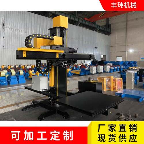 出口LH型 电动回转焊接操作架 电动滚轮架租赁变位机操作简单