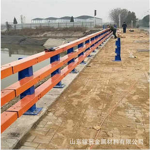 桥梁道路件 防撞预埋护栏防撞景观栈道隔离护栏 高架桥护栏