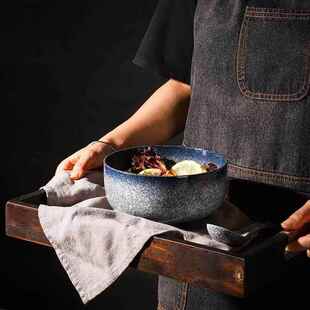 Tableware Ceramic-Bowls Porcelain Ramen Soup Wind-Bowl-Inch