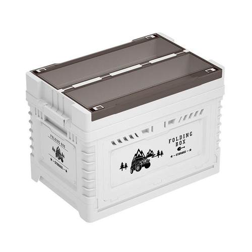 户外露营收折叠箱子车野餐多功能ETH整理物塑料折纳叠双储层收纳