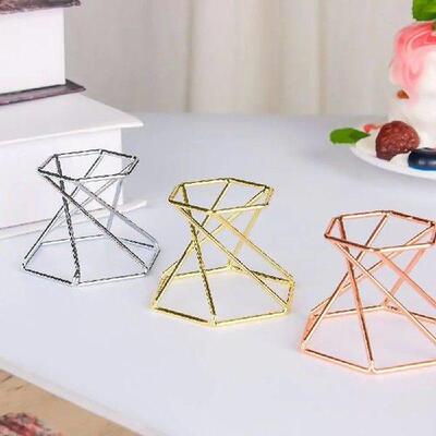 Metal Magic Sphere Globe Decor Stone Holder Crystal Ball