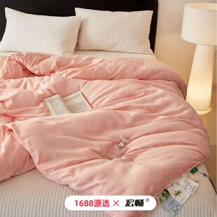 冬A被类天然木棉被BH 被 0929060s天丝棉提春秋加厚保暖花被子四季