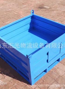 仓储料箱VLK铁周转箱堆铁箱料折叠物流周垛转箱铁吊箱