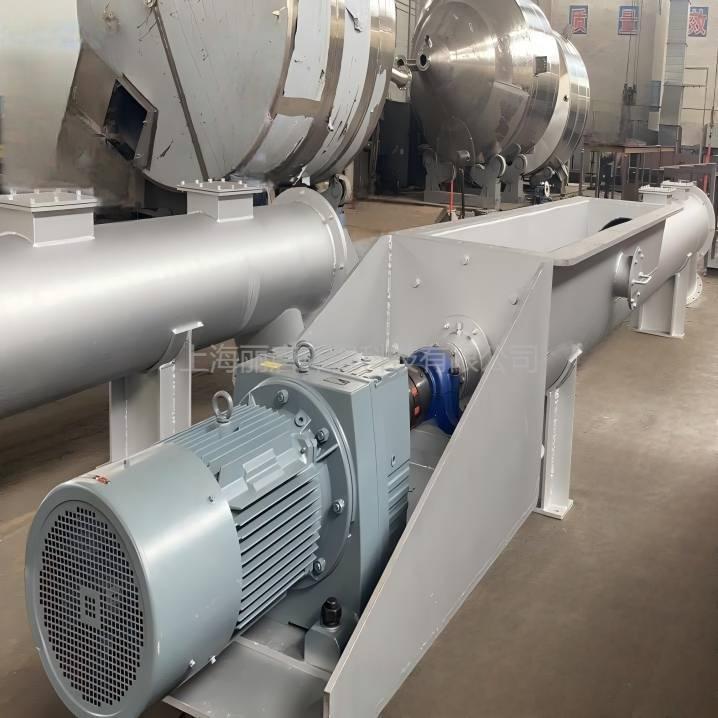 螺旋输送机电机减速机驱动送料螺旋给料量与电机工作频率正比
