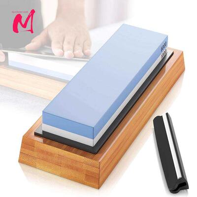 Knife Sharpener Whetstone Sharpening Stones Grinding Stone W