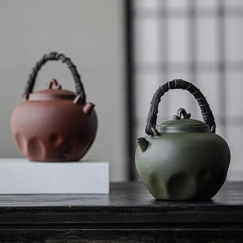 功夫茶具户外围炉煮茶陶瓷碳炉侘寂风茶室日式炭炉加热烧水风炉