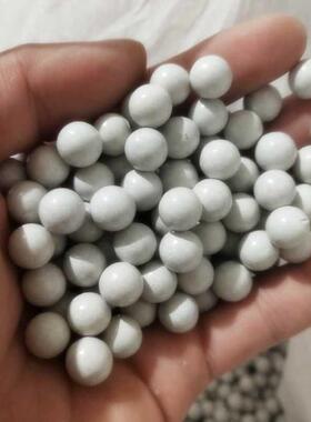 加重白色磁力泥丸新款磁力泥球弹珠8mm91012毫米弹弓练靶弓安全型