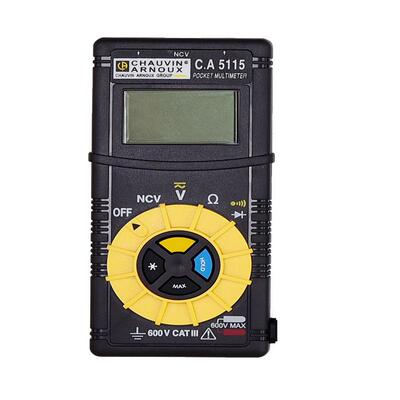 法国CA卡片式万用表CA5115电压电流电阻二极管测量口袋万用表
