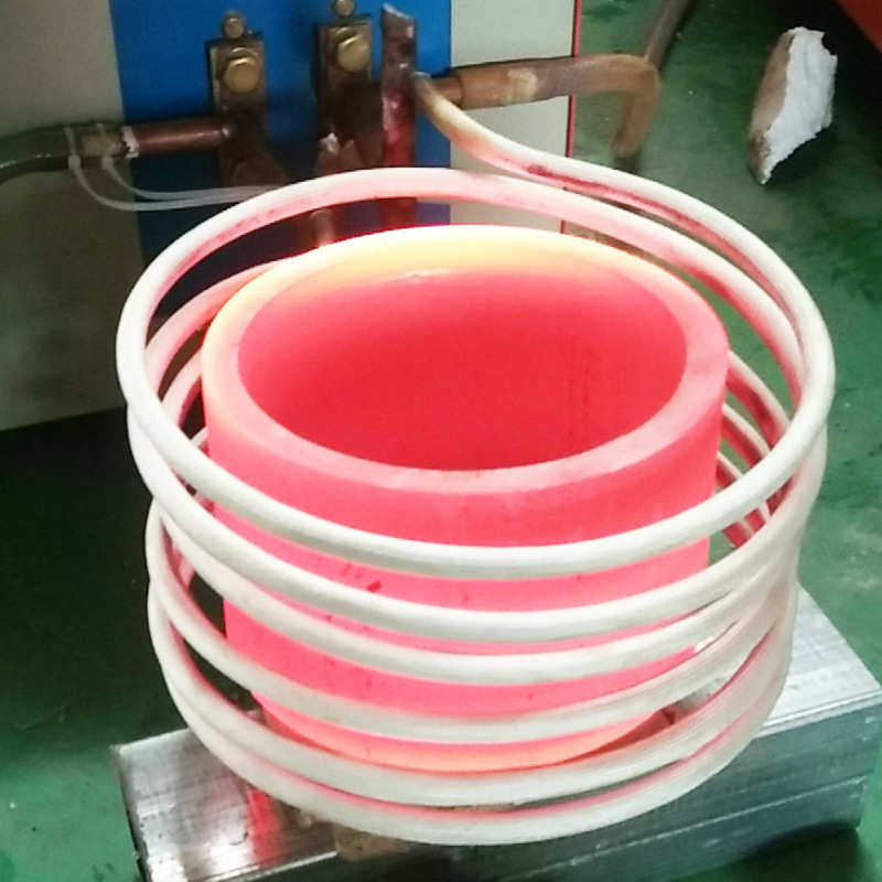 超音频加热机全固态感应加热设备淬火透热锻造红冲高频退火锻造炉