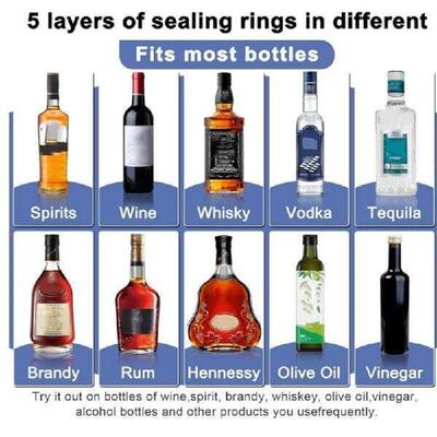 AT63-Stainless Steel Pour Spouts For Liquor Bottles, Oil,