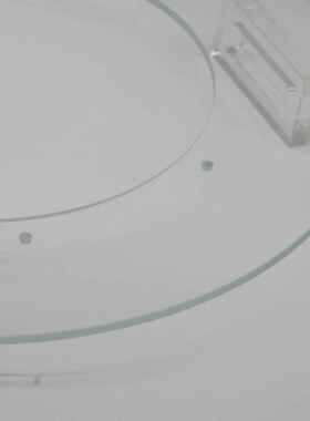 开槽CCD选机钢D化玻璃盘cnc783光学检测开孔打孔CC玻璃分盘