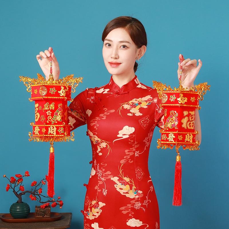 风新年红灯笼批发福字宫灯灯笼