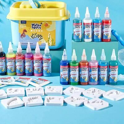 DIY Fairy Magic Water Elf Ocean Mold For Kids 3D Handmade Ki