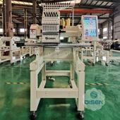 单绣头电脑花全自动小型341家用商用电机动剪线成衣机帽绣机刺绣