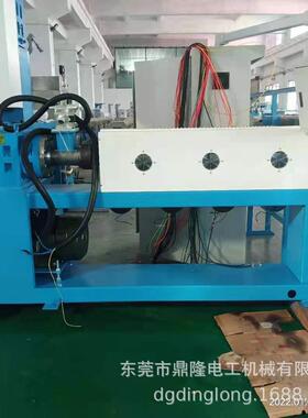 厂家供应高速PLC控制系统50PVC电线挤出机家装民用线挤出机设备