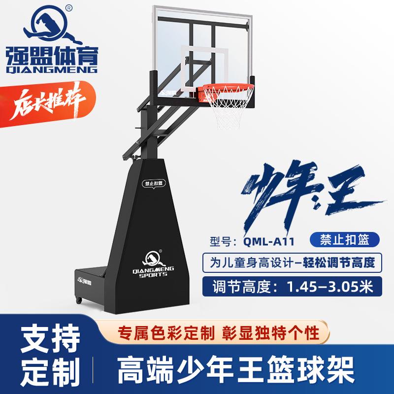 移动升降篮球架青少年室内外校园儿童比赛篮球架