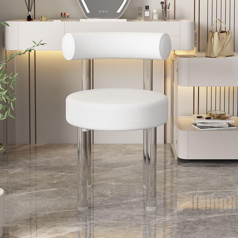 餐椅仙女椅亚克力透明椅子卧室凳子网红梳妆台化妆