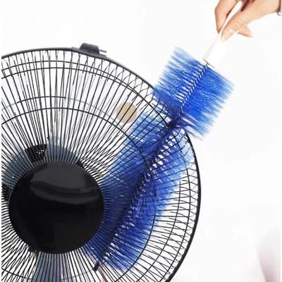 Electric fan and air conditioner dust cleaning brush, bendab