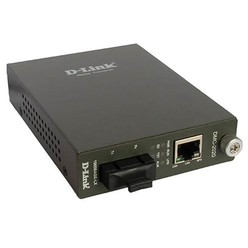 D-Link友讯DMC-2020D网管单模千兆以太网转换机网络网线分线