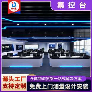监控台双联三联操作台指挥中心控制台监控室会议桌